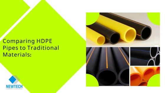 HDPE Pipes to Traditional Materials