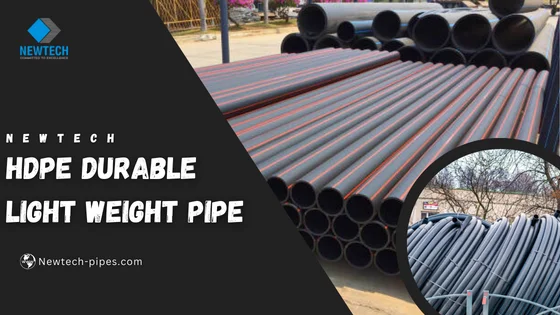 HDPE Durable Light Weight Pipe