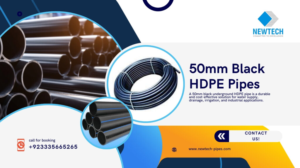 Underground HDPE Pipe