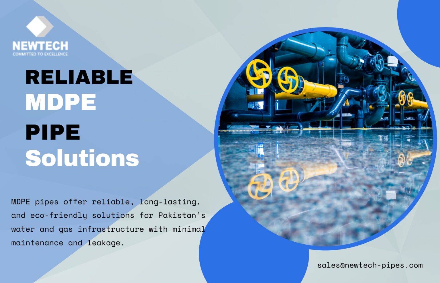 Why MDPE Pipes Are Ideal for Gas and Water Networks