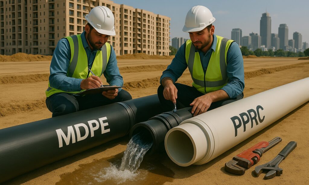 High-Quality Pipes and Fittings for Building Water Distribution