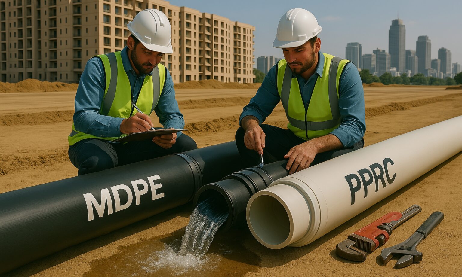 High-Quality Pipes and Fittings for Building Water Distribution