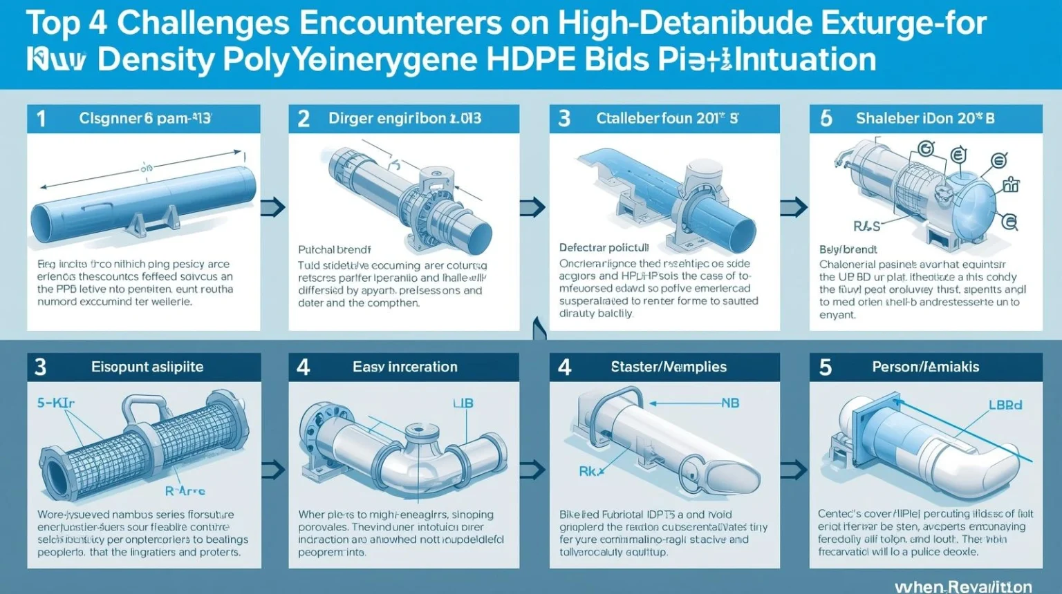 Top 5 Challenges in HDPE Pipe Installation and How to Overcome Them