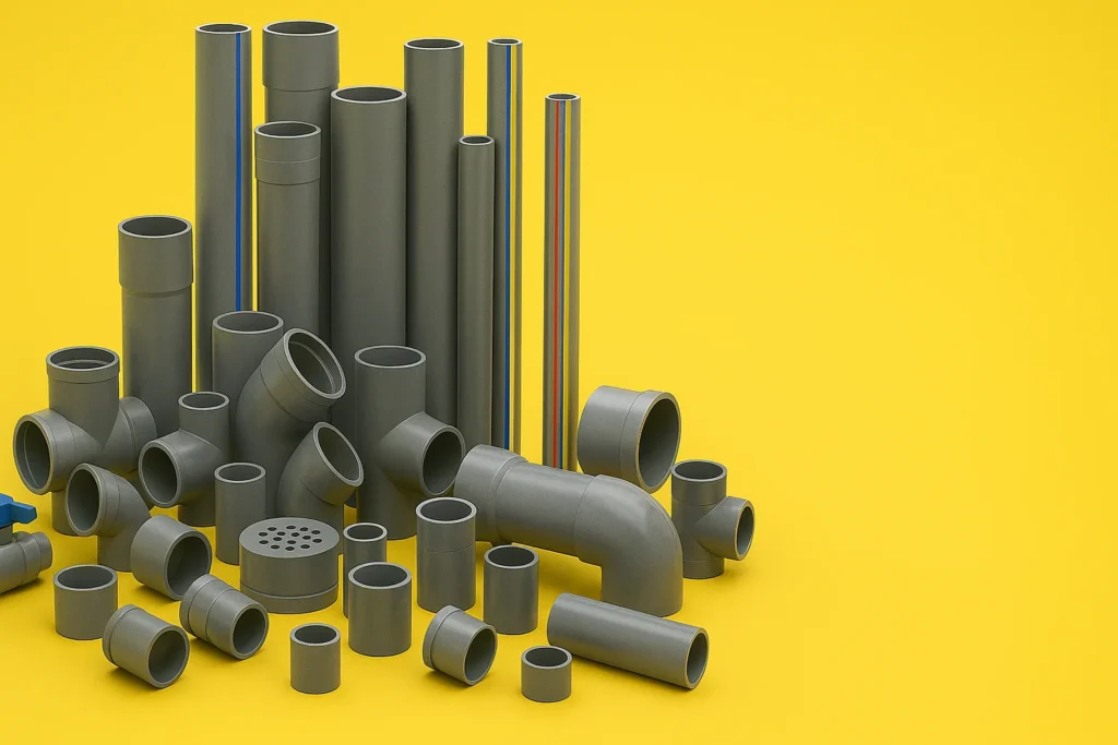 uPVC potable water system pipes in Karachi