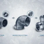 All About Pipe Fittings: Threaded vs. Solvent Weld vs. Compression Fittings