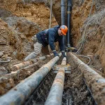 Drainage Pipe Installation