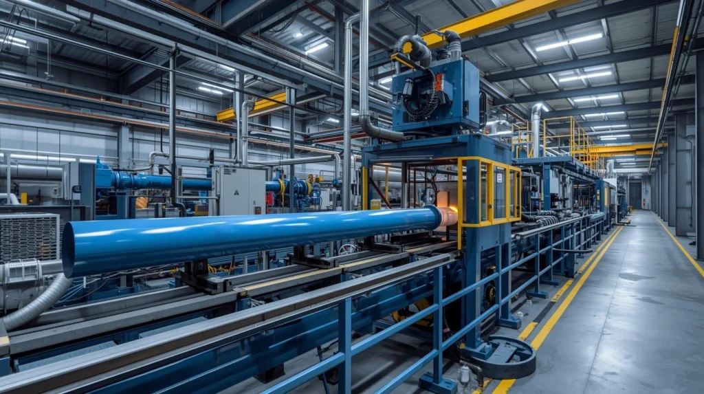 How Pipes Are Made: A Virtual Tour of a Modern Plastic Pipe Extrusion Plant 2 How Pipes Are Made: A Virtual Tour of a Modern Plastic Pipe Extrusion Plant