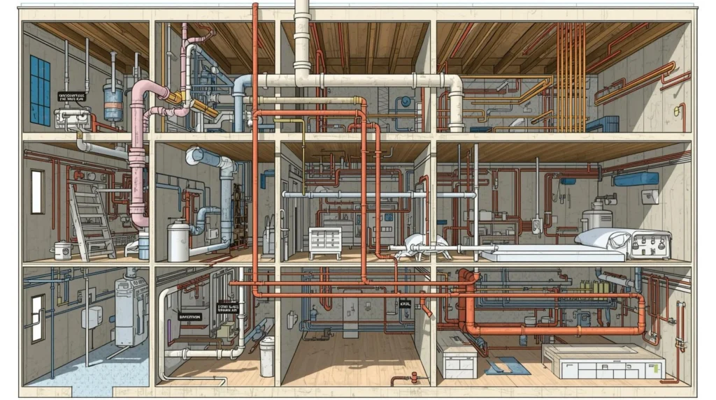 Choosing Pipes for Multi-Storey Buildings: Why Water Hammer and Pressure Ratings Matter 2 Pipes for Multi-Storey Buildings