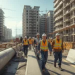 Teen Injured by Falling Concrete Pipe at Construction Site