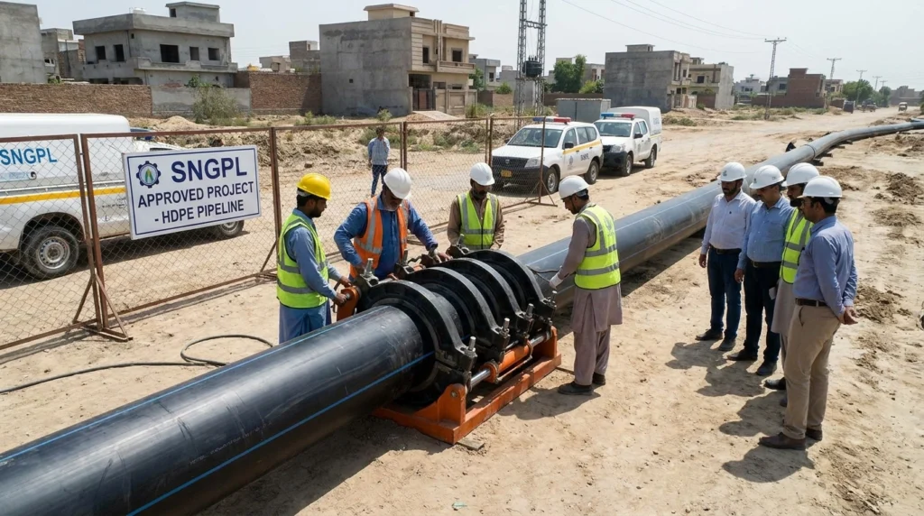 HDPE Pipes for Gas Distribution in Pakistan: Safety Standards & Installation Guide