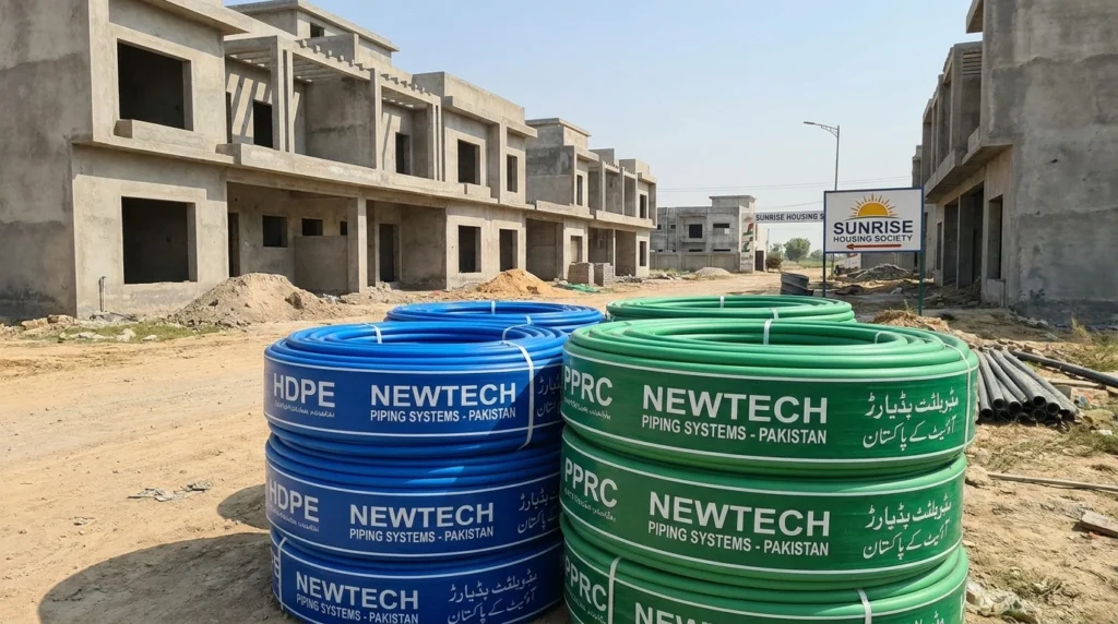 HDPE vs PPRC vs PVC Pipes