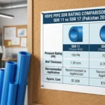 How to Choose the Right HDPE Pipe SDR Rating for Your Water System