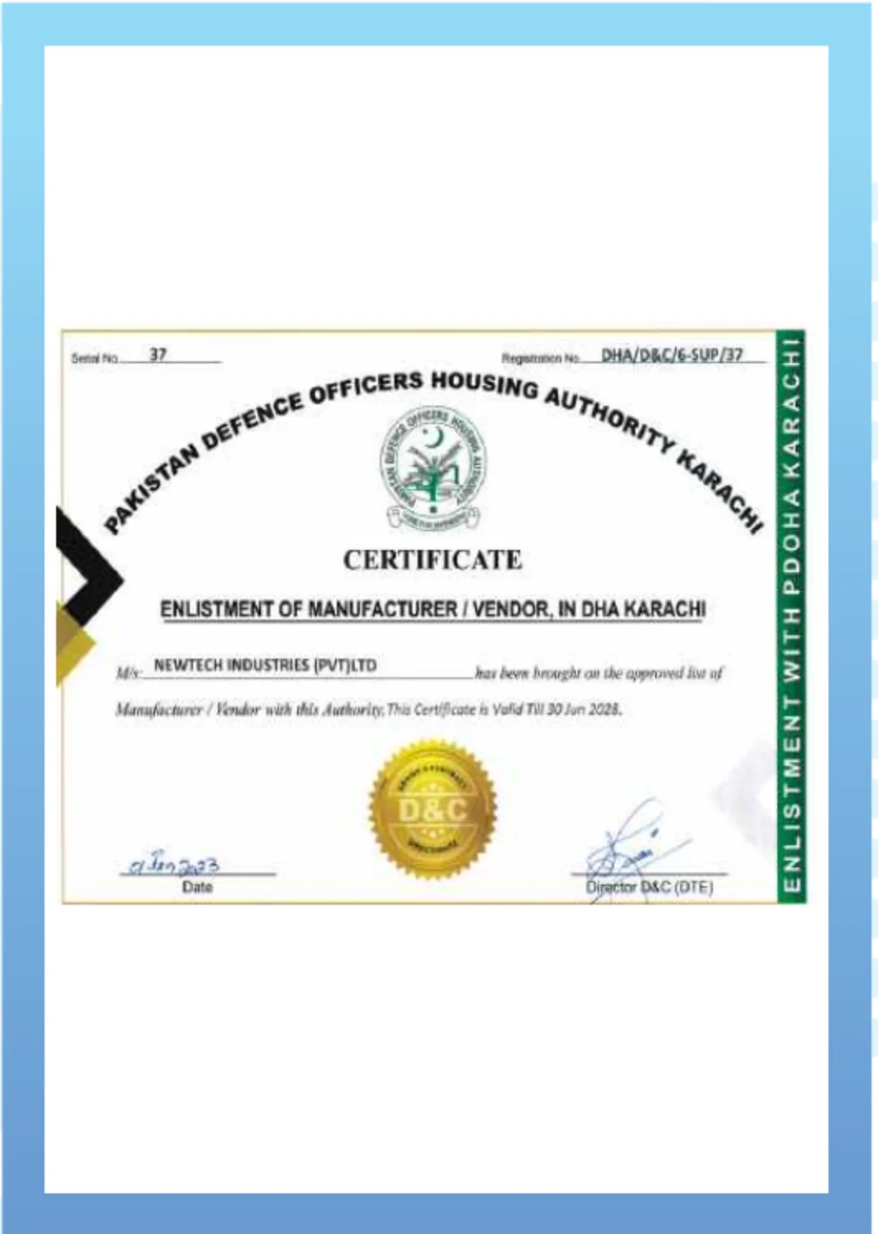 certificate-newtech