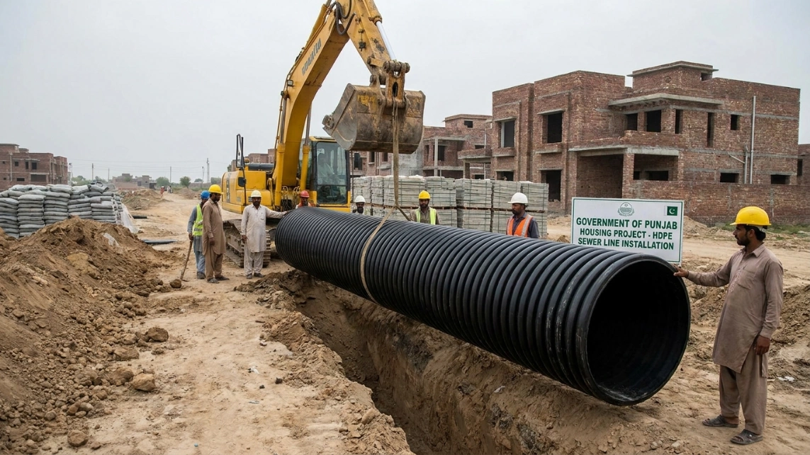 Plastic Pipes for Sewerage & Drainage Systems in Pakistan