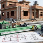 Calculating pipe quantity for house construction