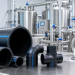 HDPE pipes for water supply and utility applications in dairy and food processing plants