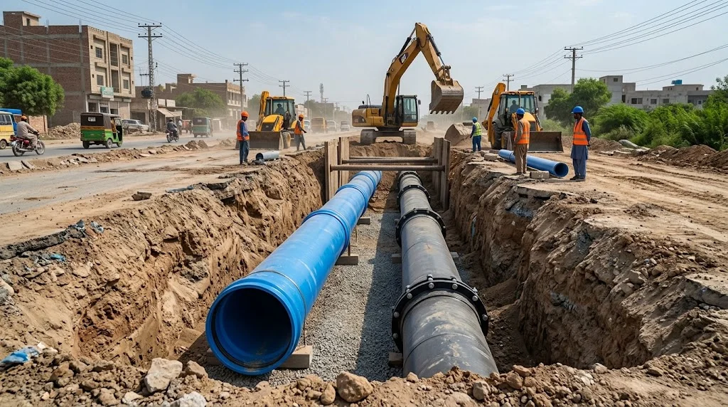PVC vs Ductile Iron Pipes for Municipal Water Supply Projects 2 PVC vs ductile iron pipe for municipal water supply